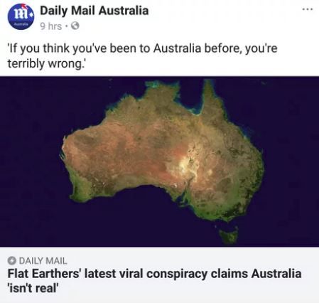If it's upside down, is it even real?