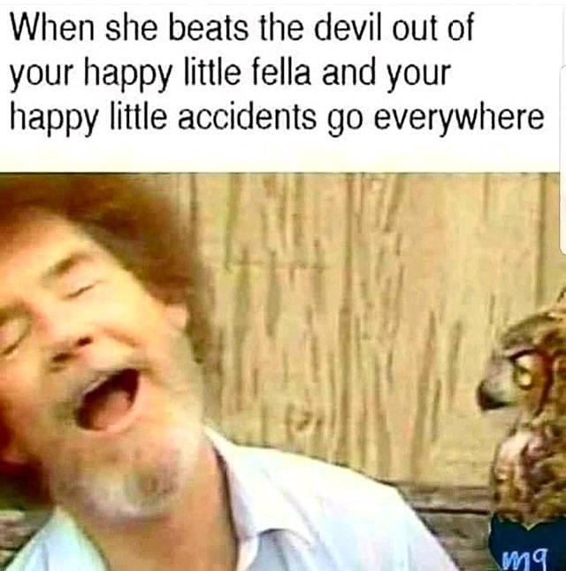 Swalow my happy little accident