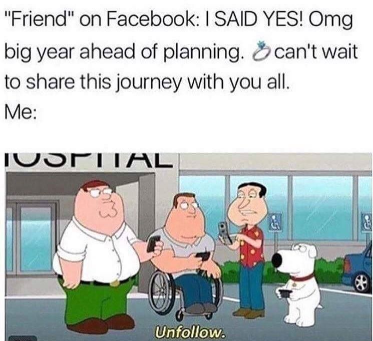 Oh, you're getting maried?