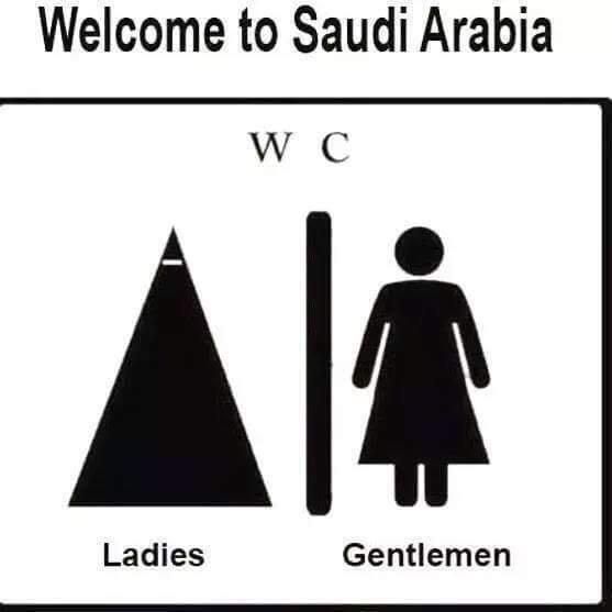 Even Saudi Arabia is gender neutral.