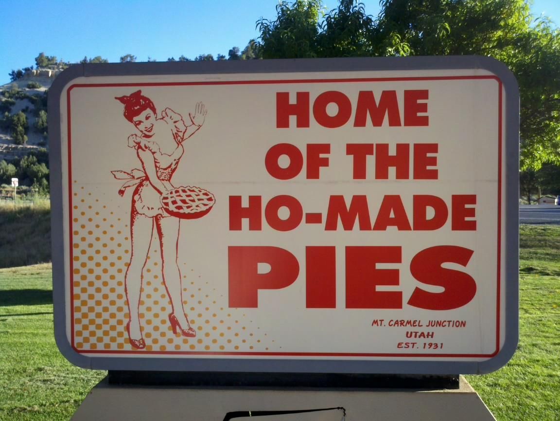 Ho's do make the best pies.