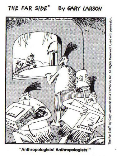 My favorite anthro-related Far Side comic
