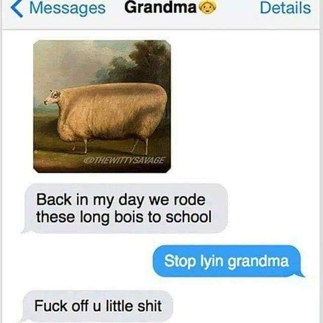 but grandma