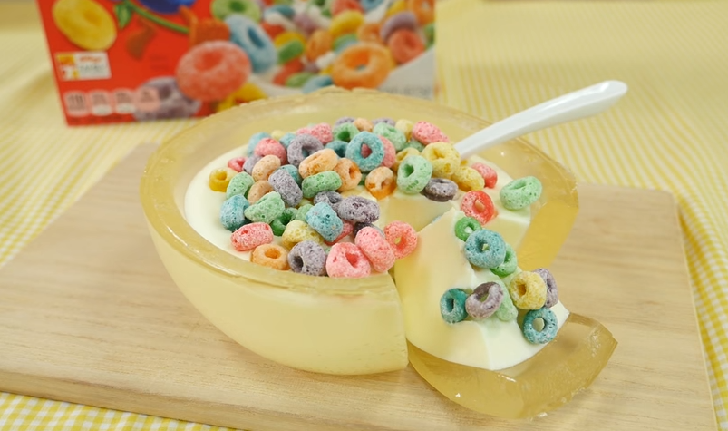 When you're on your fourth bowl, but it's the first one with cereal