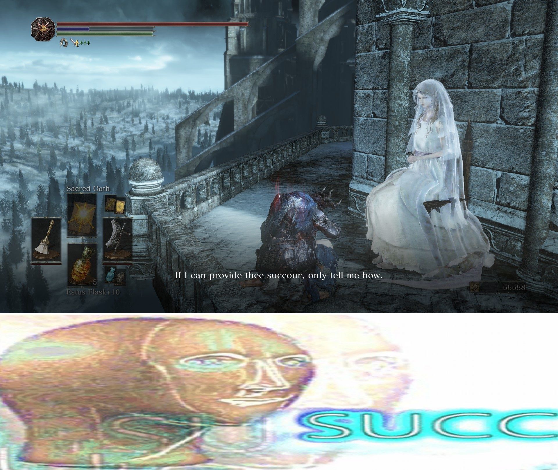 and another one dank souls meme
