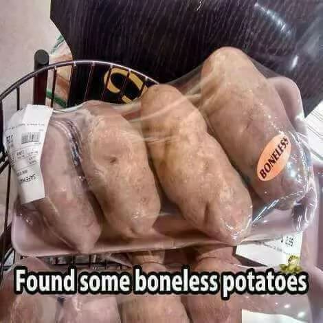 Oh great, boneless!!!