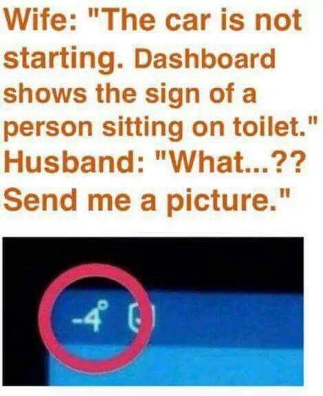 Person on toilet. Of course.