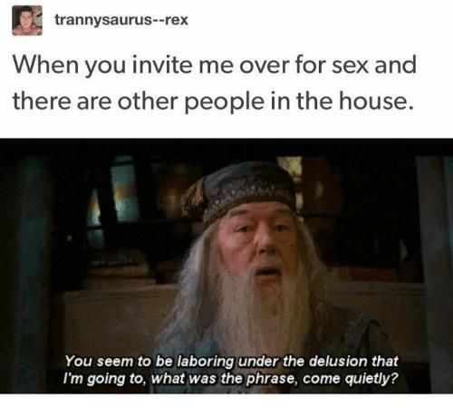 Dumbledore speaking the truth