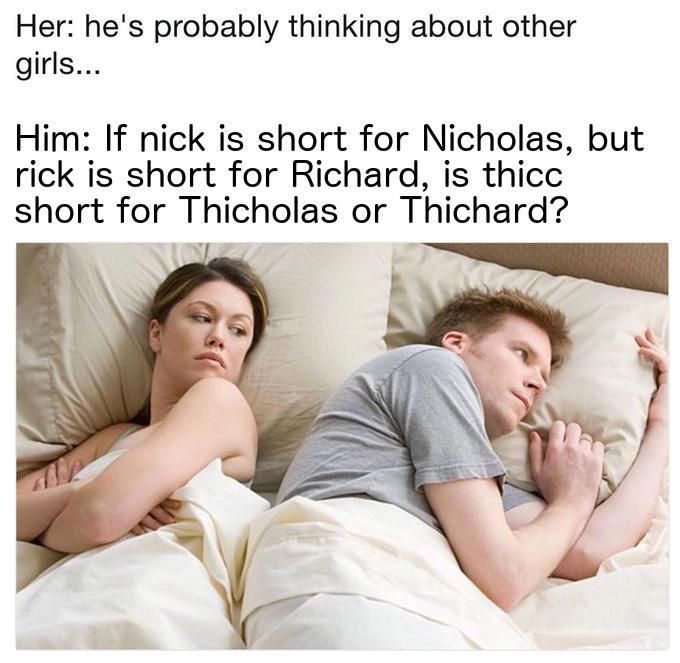 Thicc thoughts
