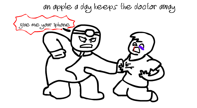 An apple a day...