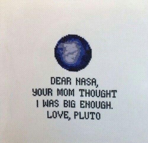 Pluto is family, and family sticks together