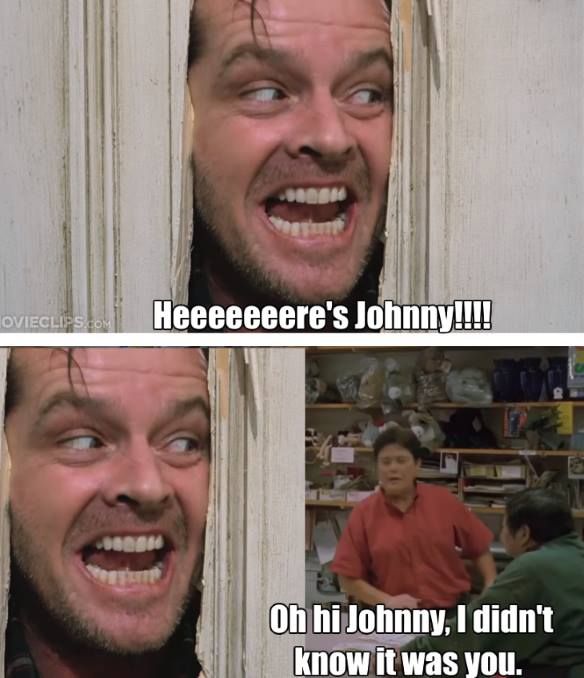 Here's Johnny