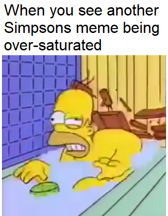 Why do Simpsons memes die slower than other memes?