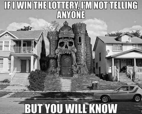 By the power of mega millions!