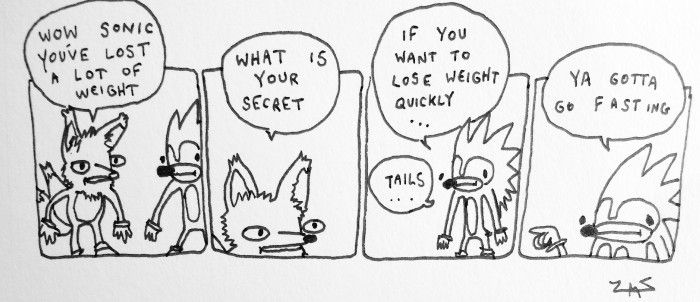 gotta go fast
