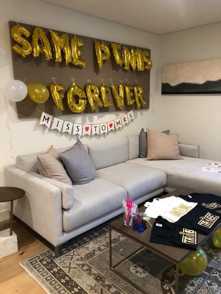 So my sister is having her bachelorette party this weekend and her maid of honor couldn’t have done a better job.