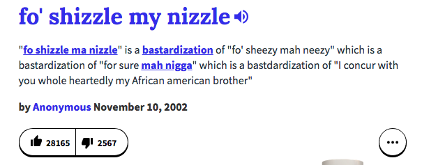 Thanks Urban Dictionary