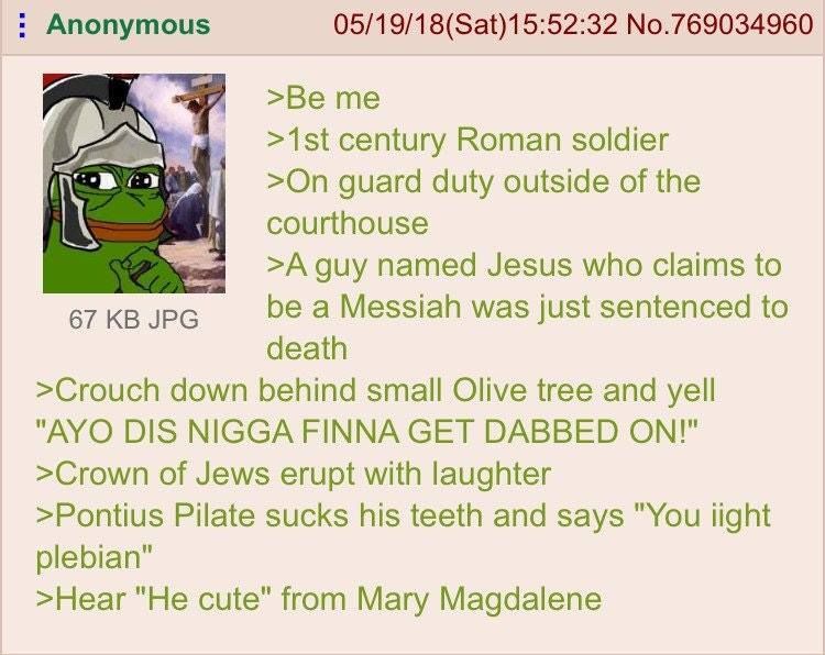 Anon is a Roman soldier