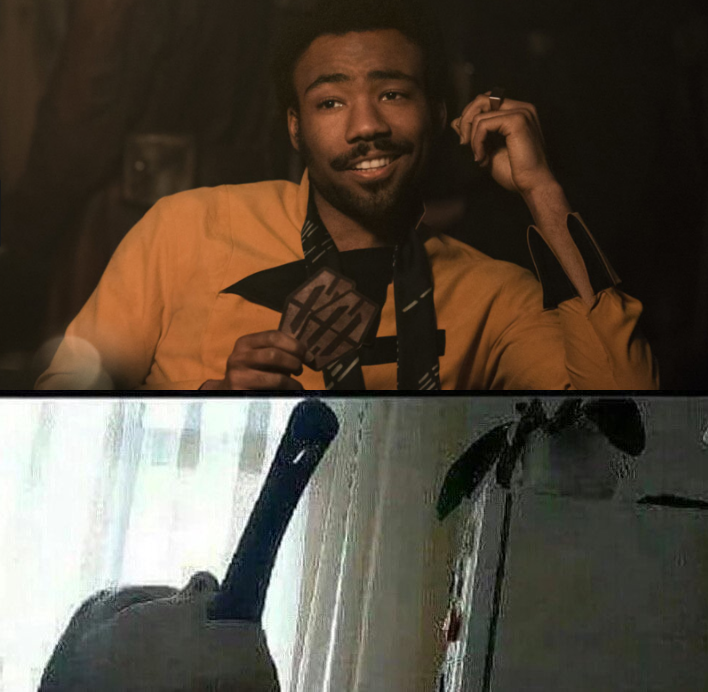 Leaked stills from "Solo"