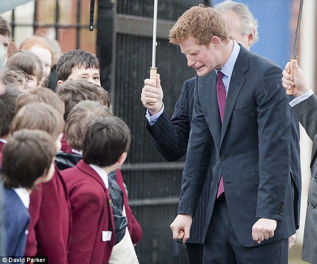Prince Harry does impression of his Father