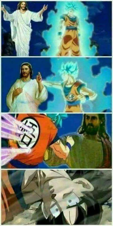Goku is rekted