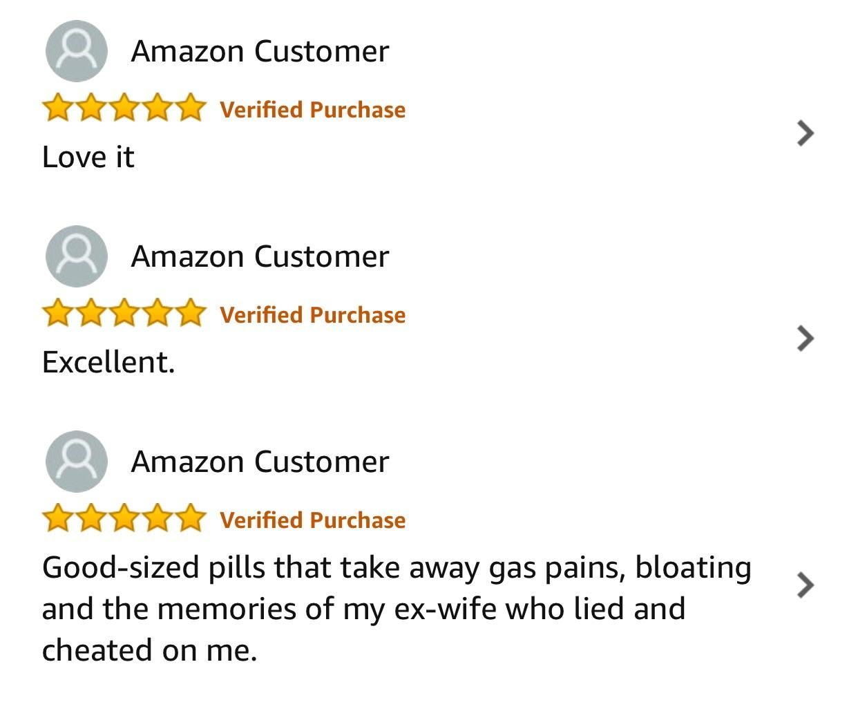 I was looking at reviews for probiotic pills when I found this gem
