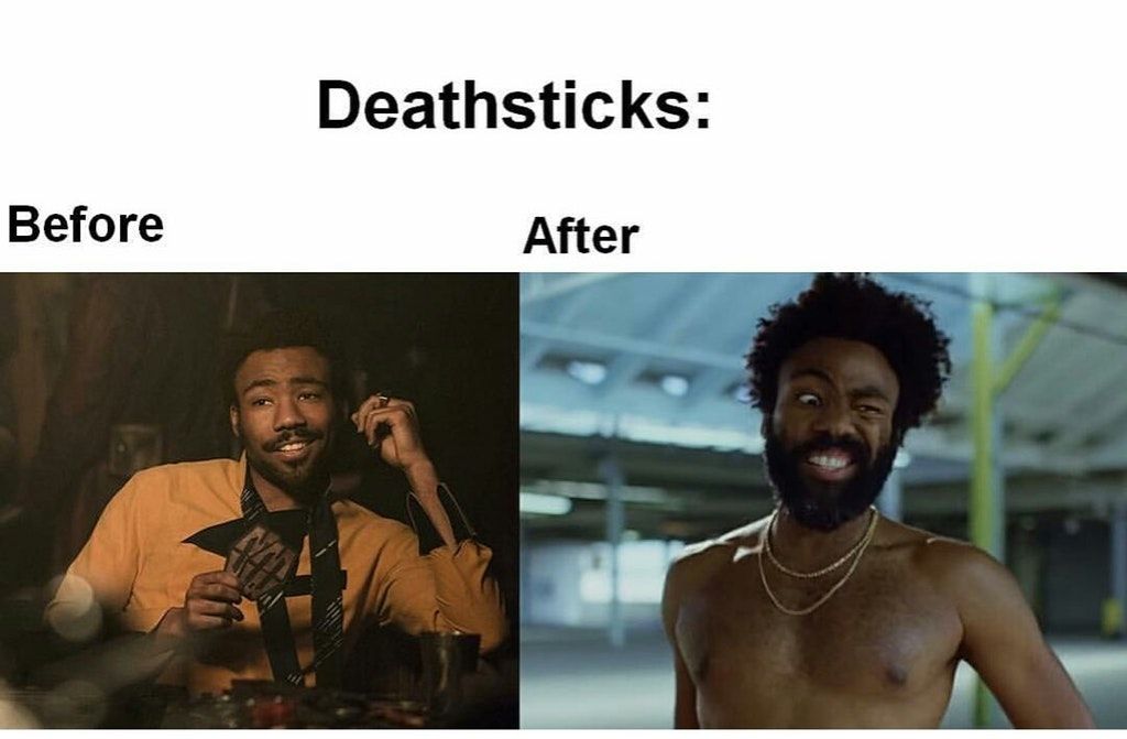 Don't do deathsticks kids
