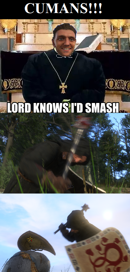 Kingdom come in my ass