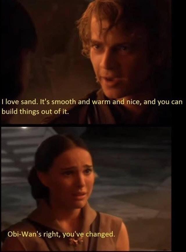 I love sand