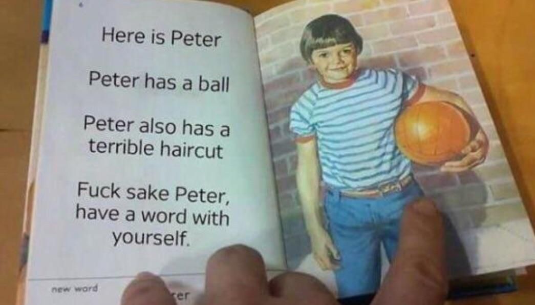 Bloody hell Peter