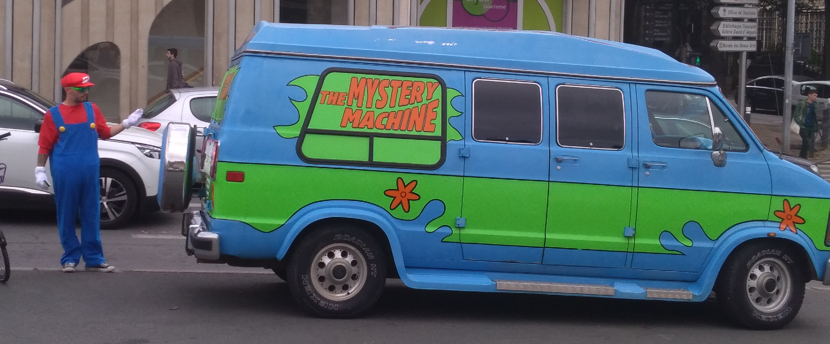 Mario X Scooby, Episode 28, "The Parking Lot"