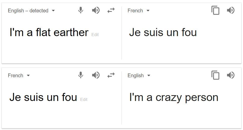 Thanks, Google Translate