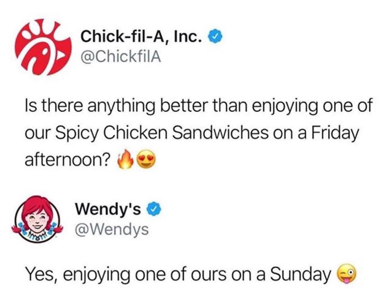 Point, Wendy’s.