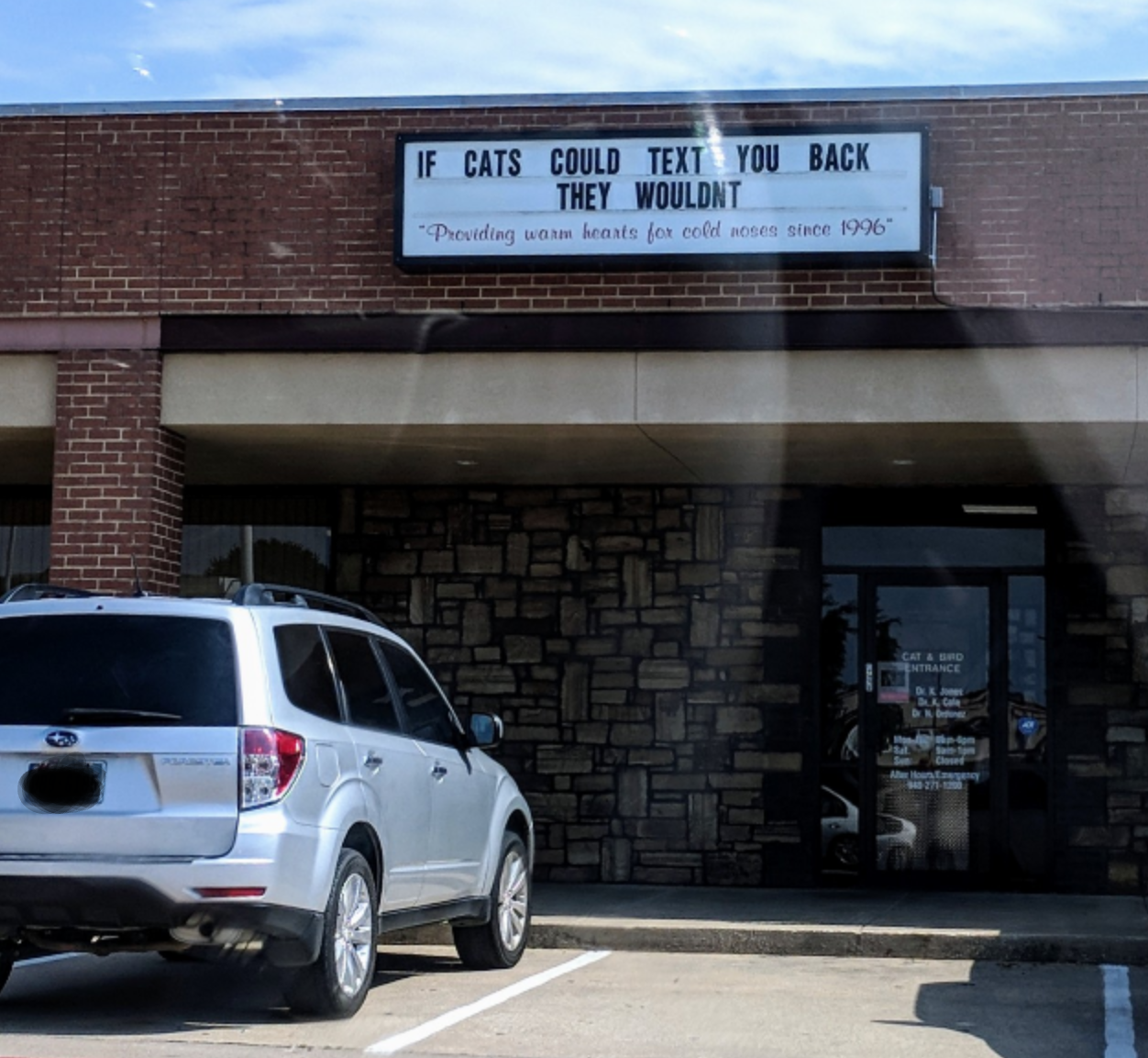 Local Pet Hospital Marquee
