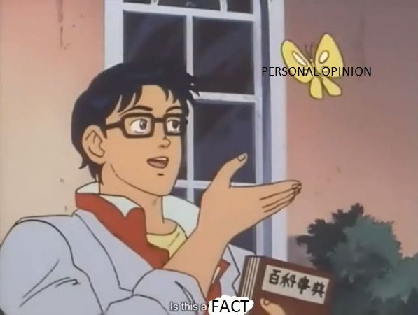 Most people most of the time