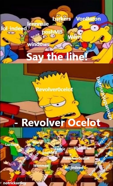 Whenever Revolver0celot places a comment