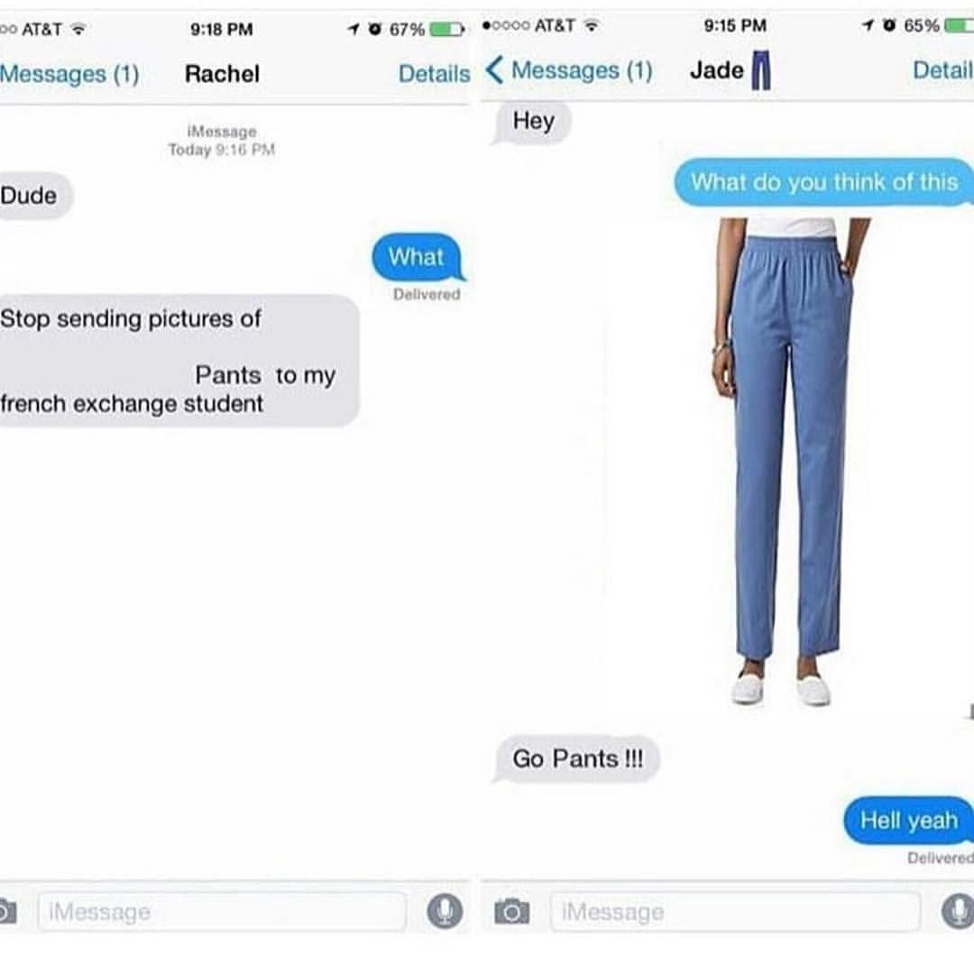 go pants