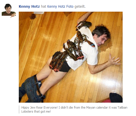 Kenny Hotz beeing Kenny Hotz on fb