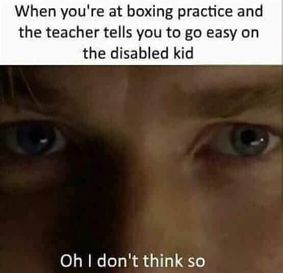 haha no