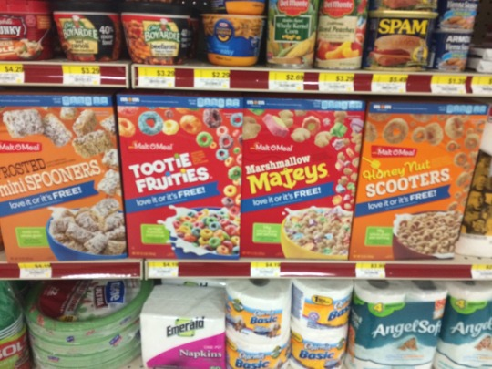 Off-brand cereals sound like weird euphemisms for gay people