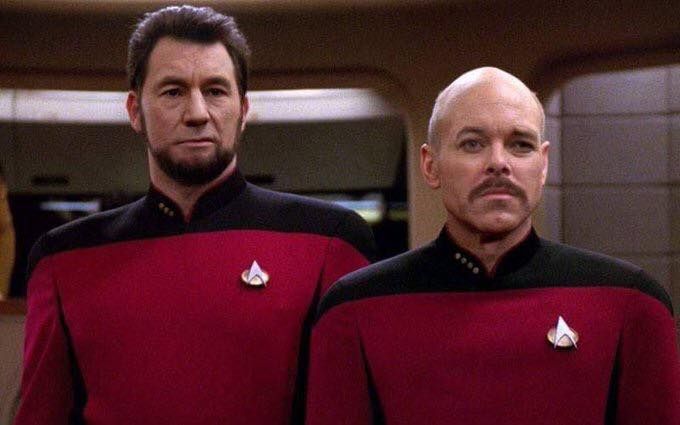 Star Trek: TNG - The best face swap of all time