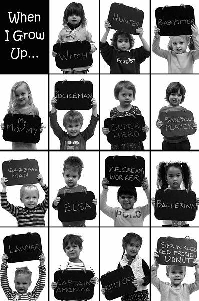 My old school asked kids in preschool what they wanted to be when they grew up.
