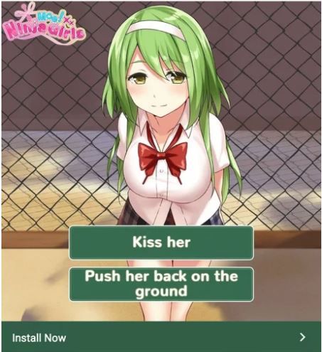 Kiss her or BE GONE THOT