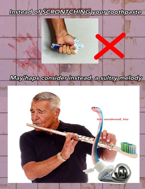Don't scrontch kids