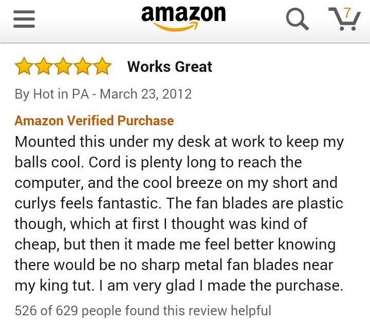 Searching for a desktop fan and found this review...