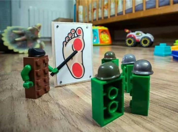 The First Day of Lego Training