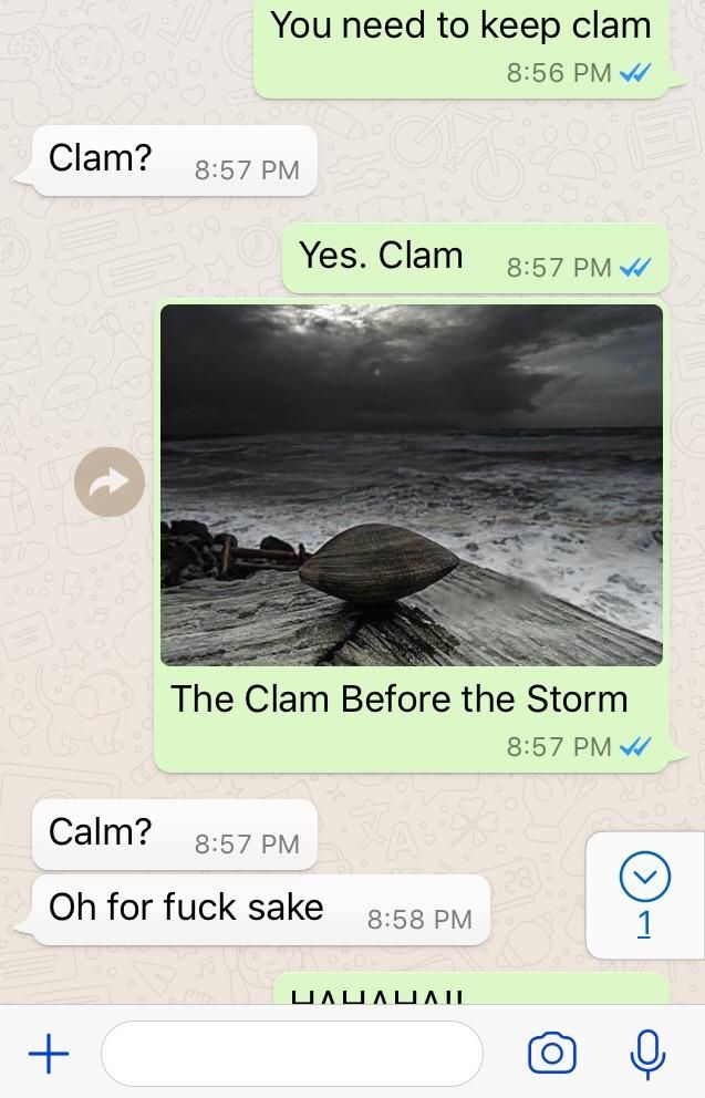 Keep clam