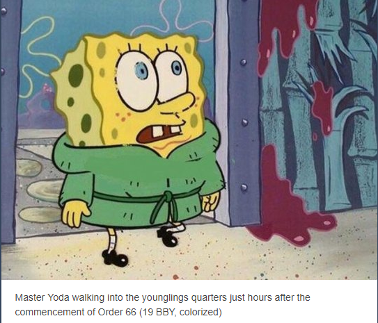 Did anakin switch to a knife or something?