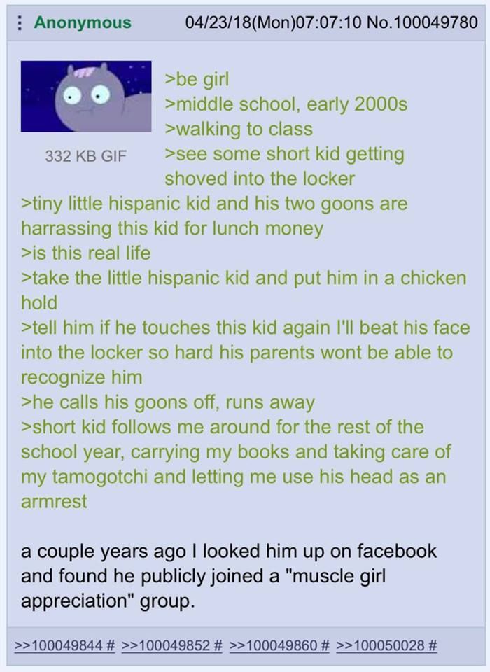 Anon helps a kid