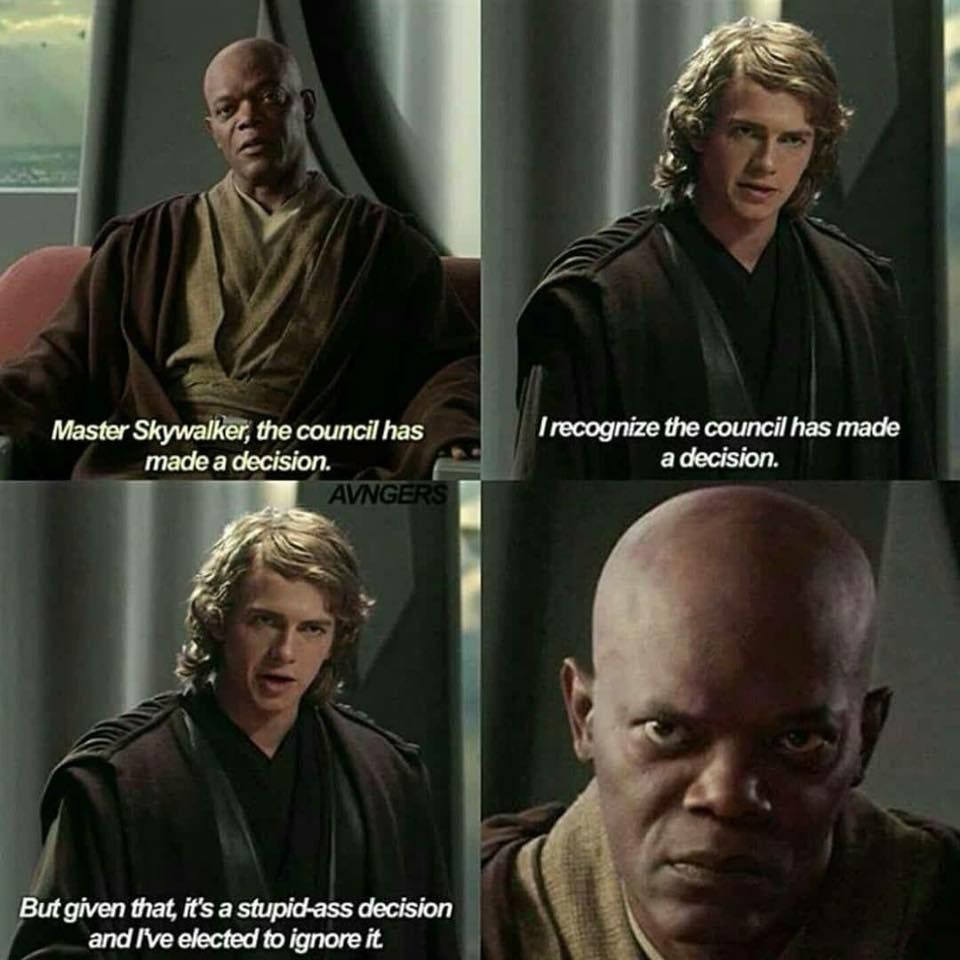 The counsil had made a decision.